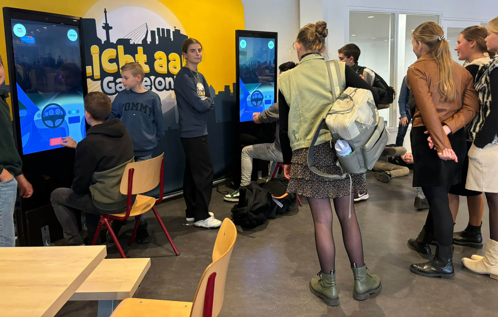 Licht aan, game on op Beroepencollege De Swaef