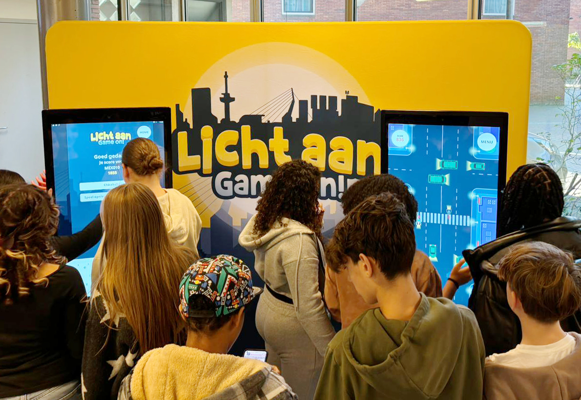 licht aan, game on op MEX010 mavo