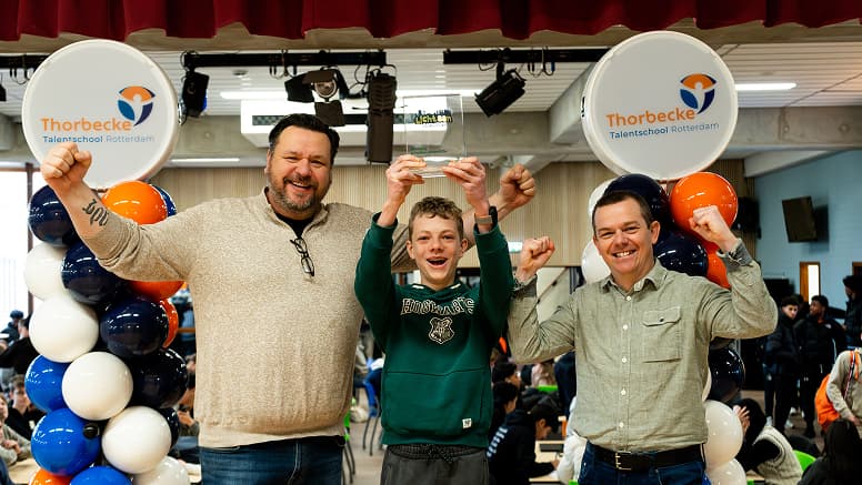 Winnaar Licht-aan 2024 Thorbecke Talentschool